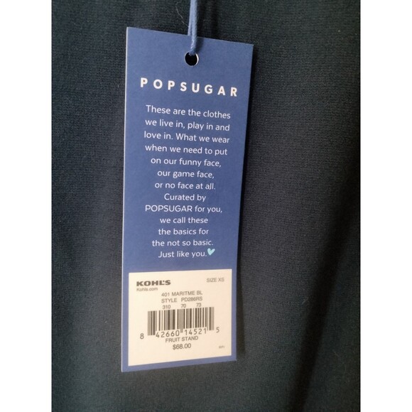 New Womens Jumpsuit X-Small Navy Straight Leg Rayon Sleeveless - Picture 3 of 8